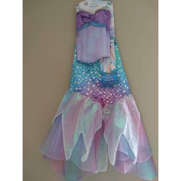 NWT Little Mermaid Dress and Necklace - Picture 2 of 7